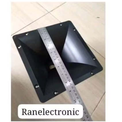 TWITER HORN/TWITER CORONG PVC PLASTIK 22CMX22CM