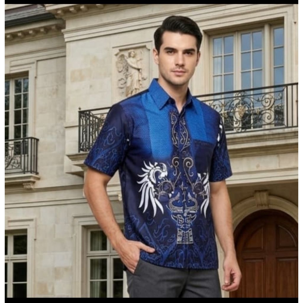 kemeja batik pria lengan pendek kemeja batik seragam kemeja batik seragam kantor kemeja batik seraga