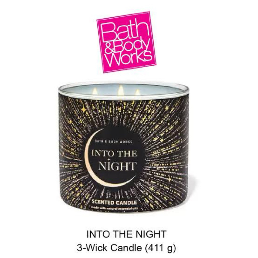 Into The Night 3 Wick Candle (Big Size)