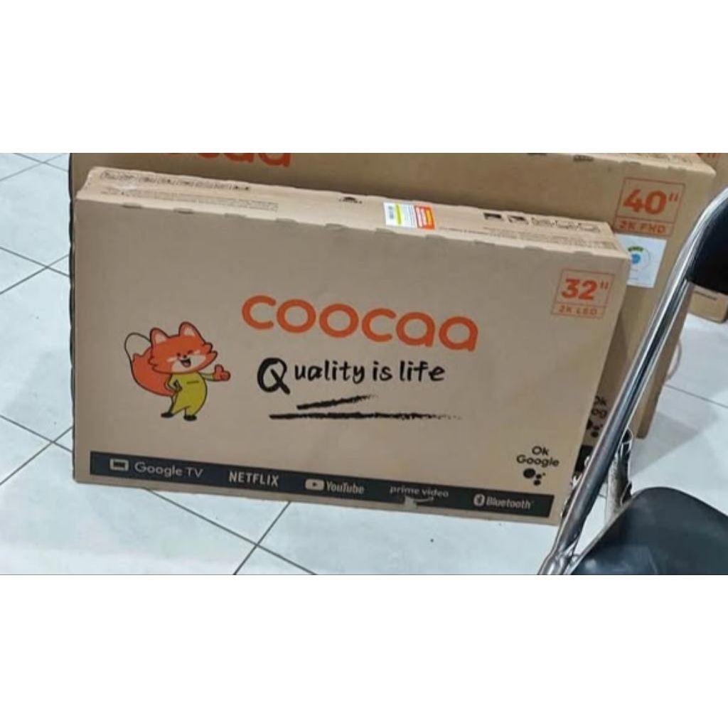 COOCAA 32 inch Smart TV 32Z66 - Digital TV - Android 11 - Youtube - Google Assistant