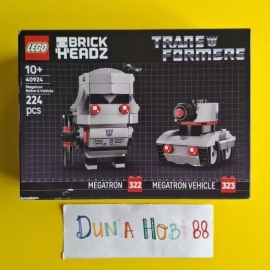Lego 40924 Brickheadz Transformers Megatron Robot & Vehicle