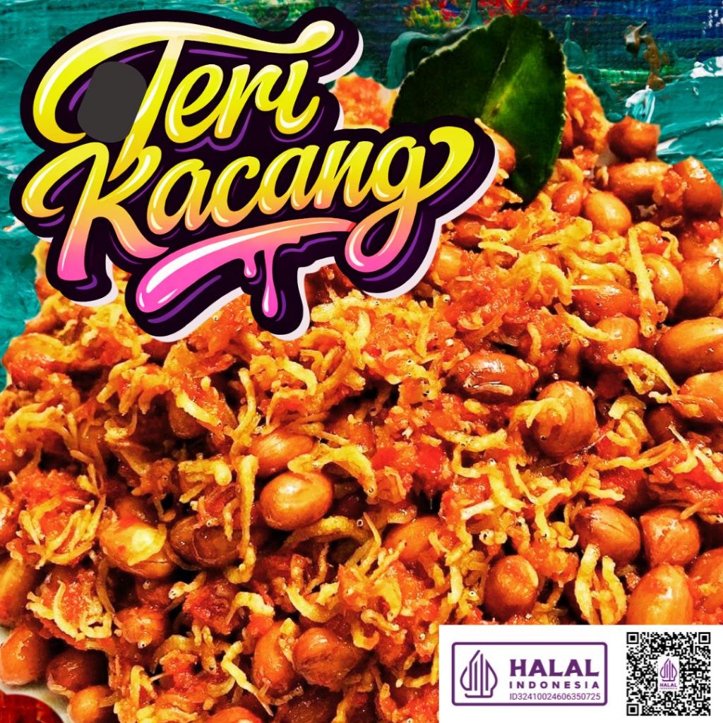 200gr Teri Balado Kacang/ Teri Kacang Balado/ Tribolado/ Teri Kacang Renyah/ Teri Kacang Kriuk/ Teri