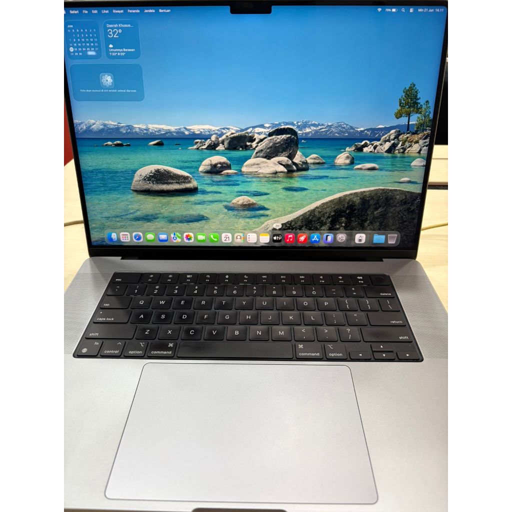 MacBook Pro M1 Pro 16 Inch Ram 16GB SSD 512GB Murah