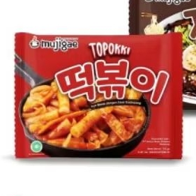 Mujigae Topokki Instan 170g - Original, Praktis, Halal