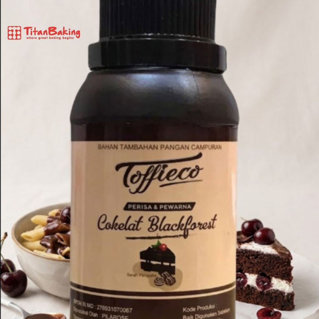 PASTA TOFFIECO COKLAT BLACK FOREST 100GR