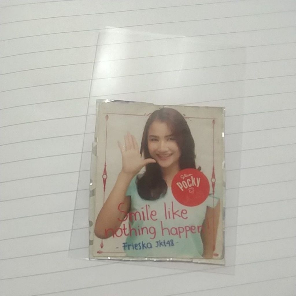 STIKER POCKY X JKT48 EDISI SEKITAR 2015 FRIESKA