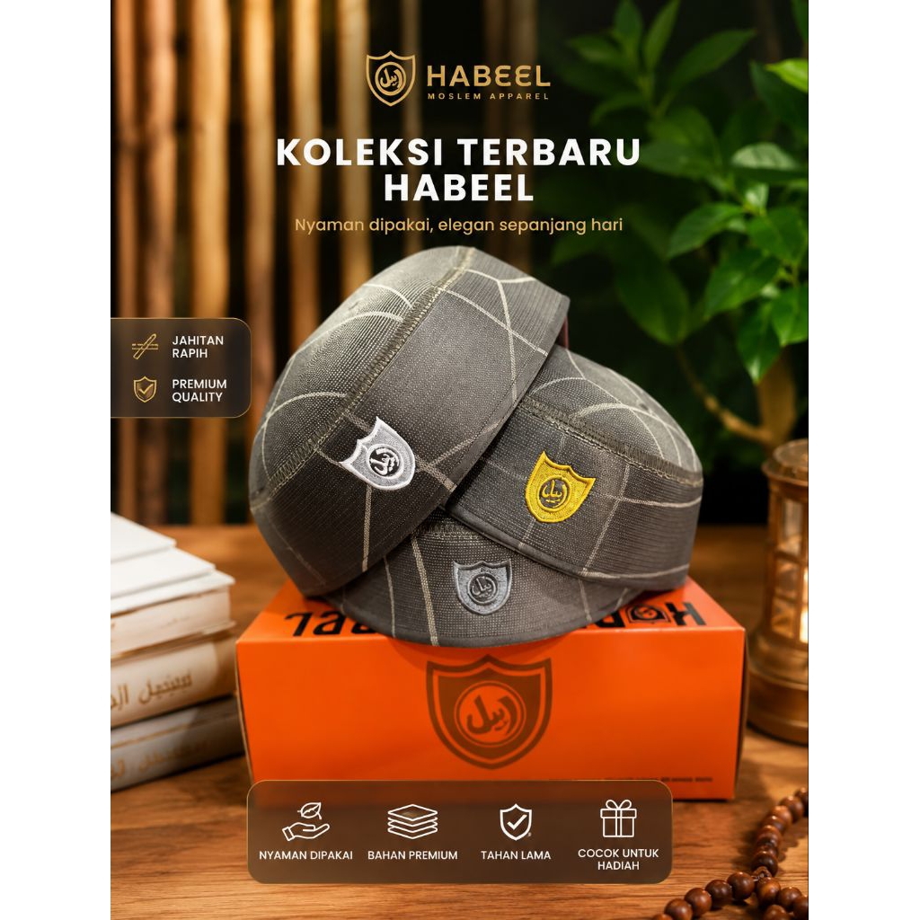 KUPIAH MALAYSIA ABEL A5 | KOPIAH ILYAS WARNA