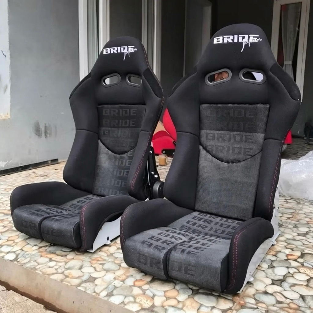 Jok racing bride gradasi lowmax carbon kevlar universal