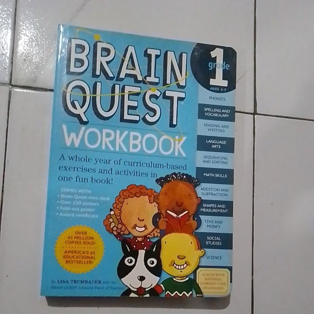 BRAIN QUEST WOORBOOK 1