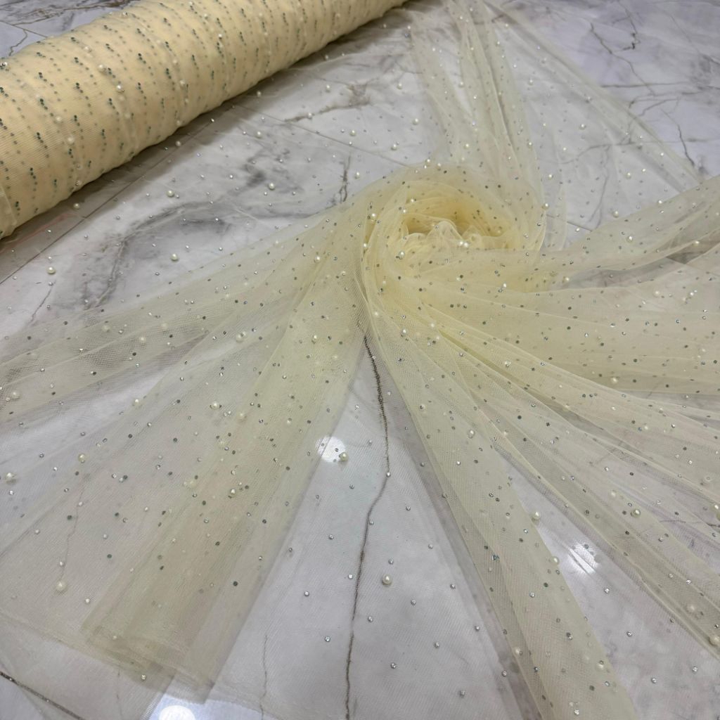 kain bakal tile mutiara Payet premium