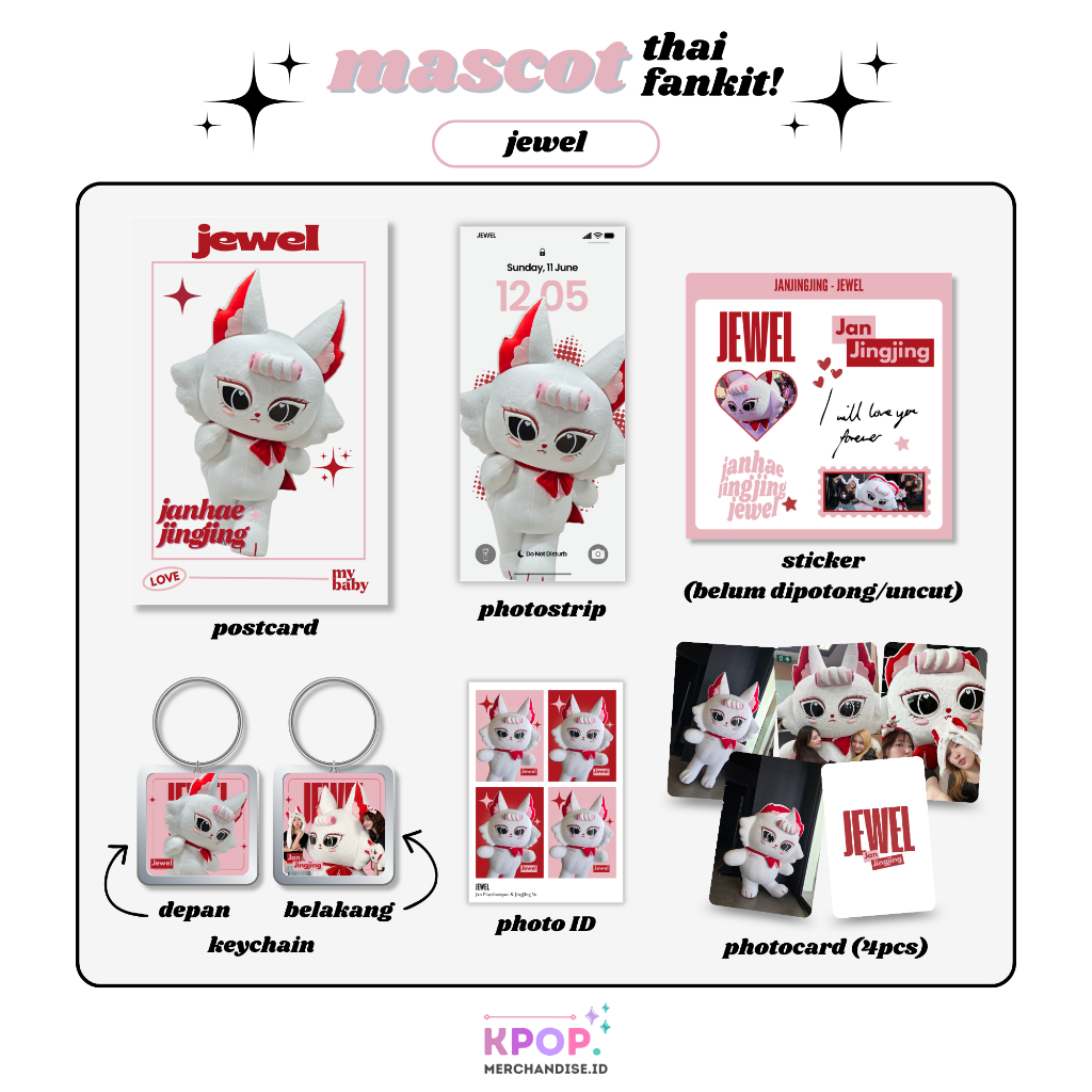 FANKIT MASCOT GMMTV FANMADE MINI FANKIT MASCOT GMMTV
