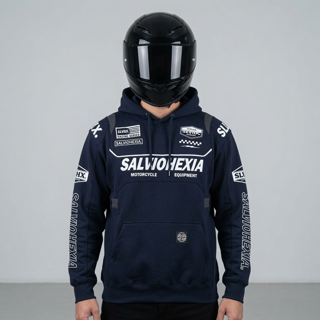 Salvio Hexia Sweater Hoodie Nascar Street Black