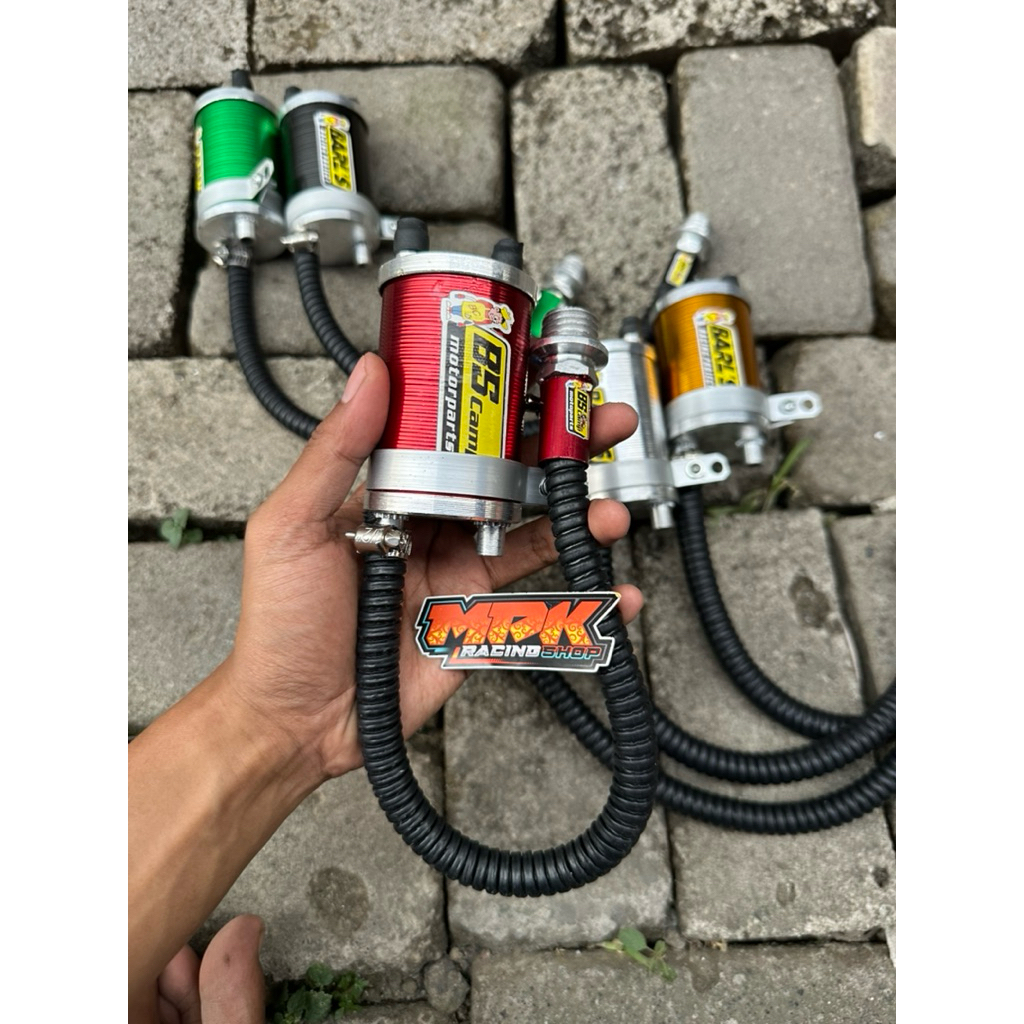 Tutup Oli Set Tabung Hawa Cnc Jumbo Doble Selang Shower