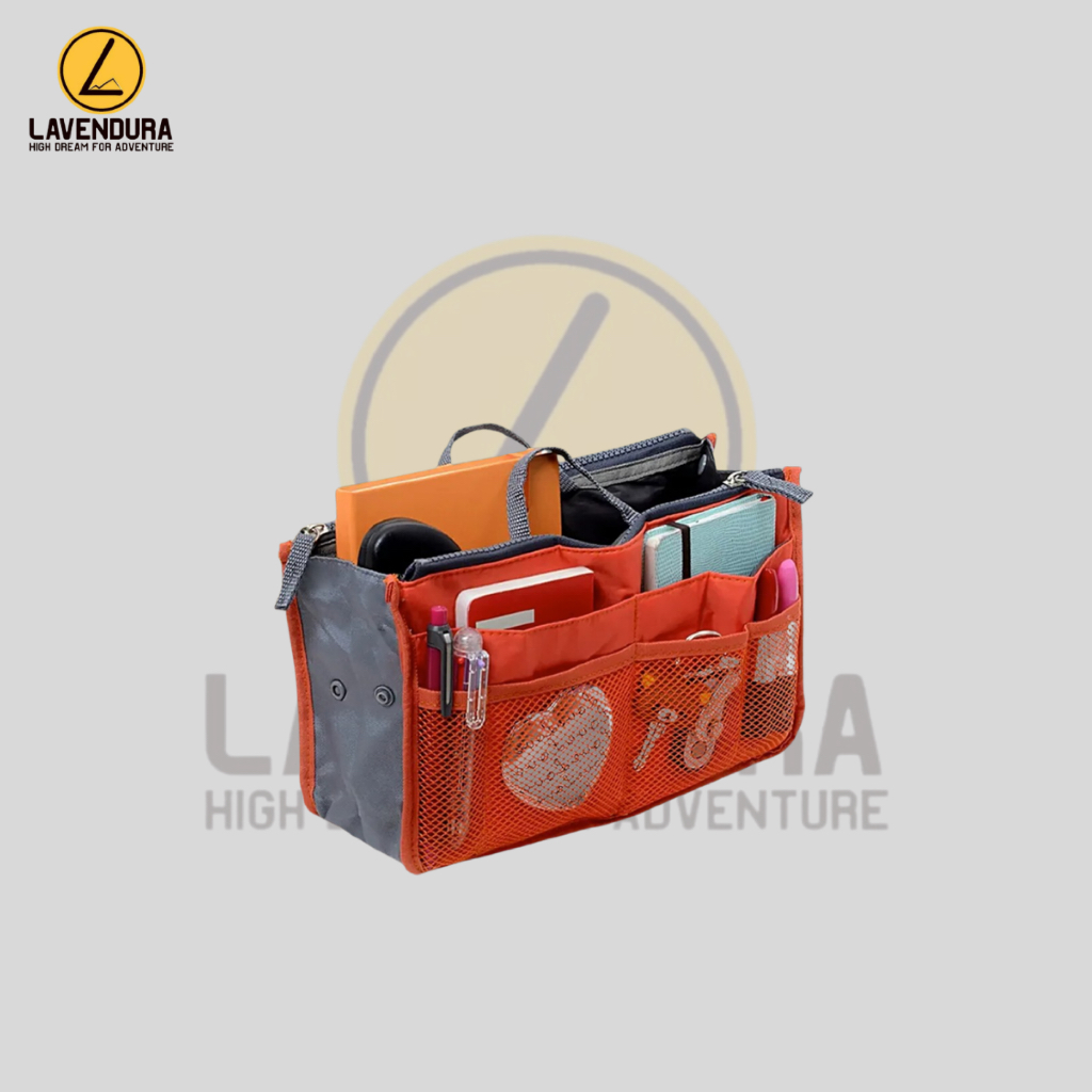 Tas Travel Organizer Pouch Multifunctional Storage Bag Orange tas packing tas ultralight tas outdoor