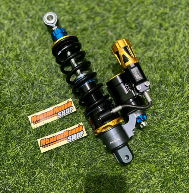 SHOCKBREKER/SHOCK H4R X-MOOTH GEN 2+PRELOAD AJUSTER COPY TBT TABUNG BAWAH ALL MOTOR MATIC TINGGAL PA