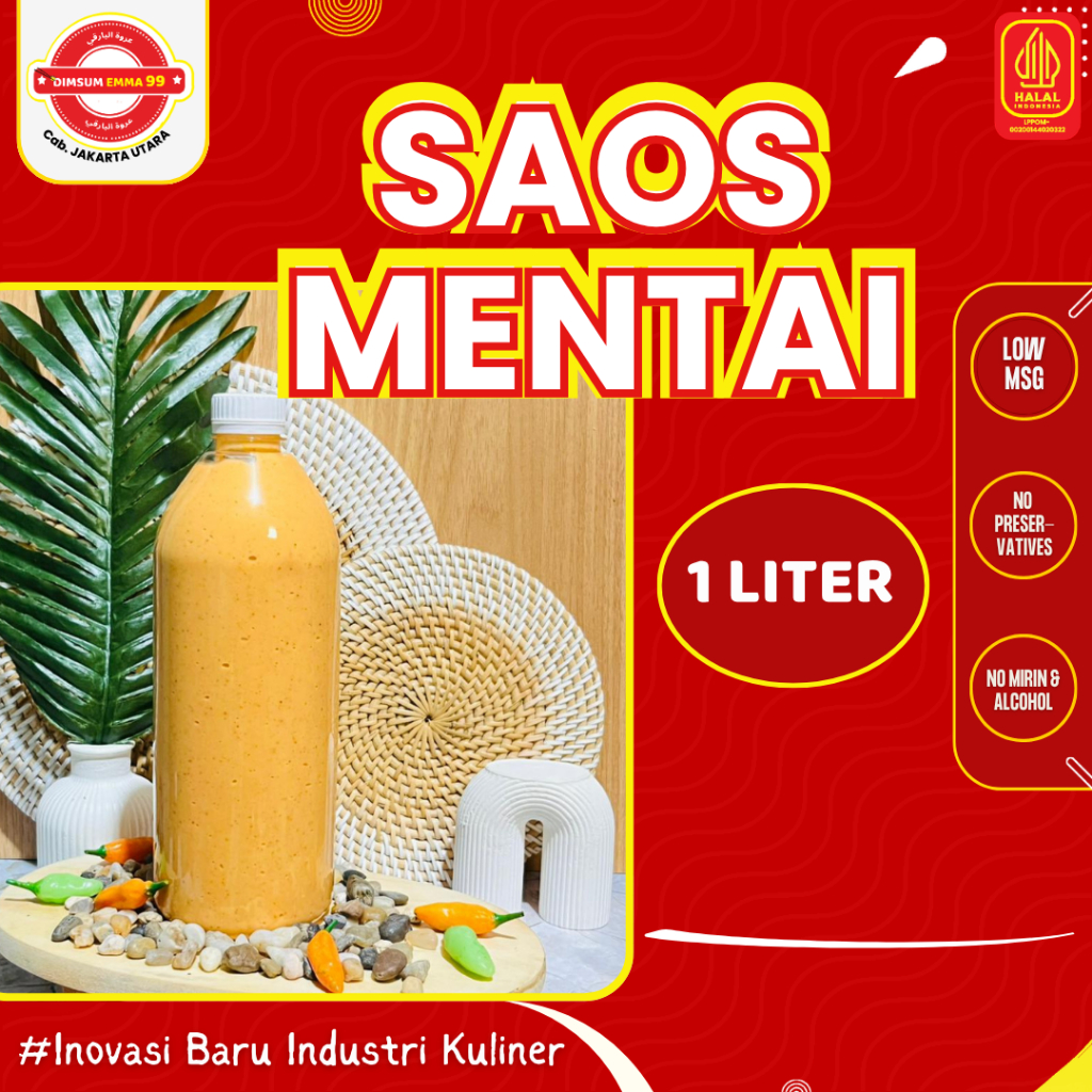 Saus Mentai Dimsum Emma 99 - Lezat dan Creamy