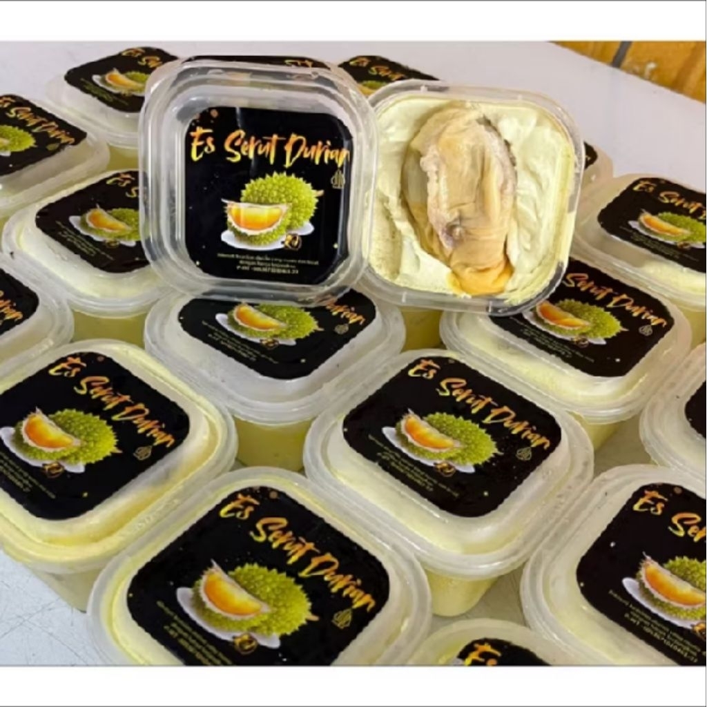 [Instan/Sameday] Es Serut Durian - Rasa Durian Asli, Manis dan Lezaat