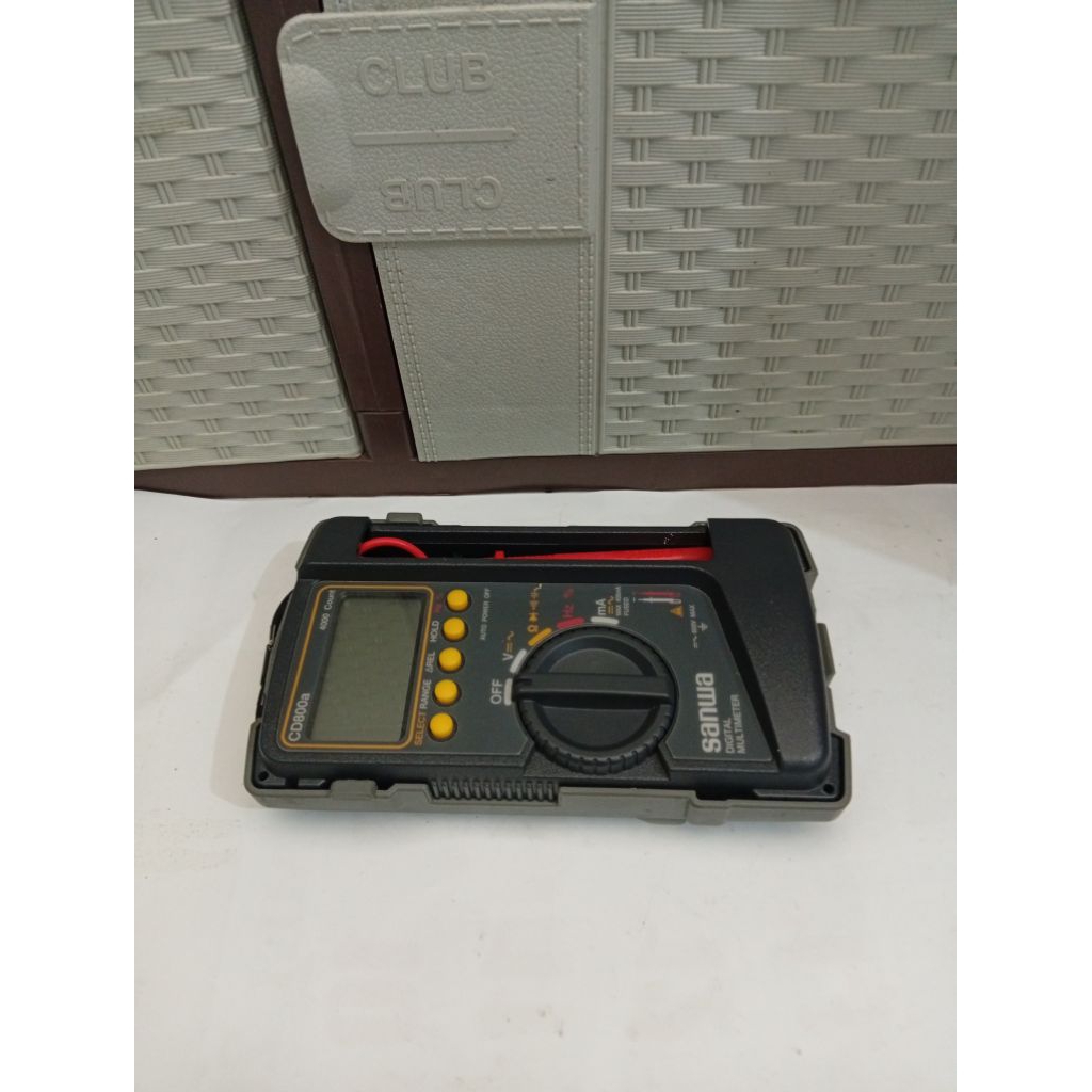 sanwa cd800a multitester avometer digital
