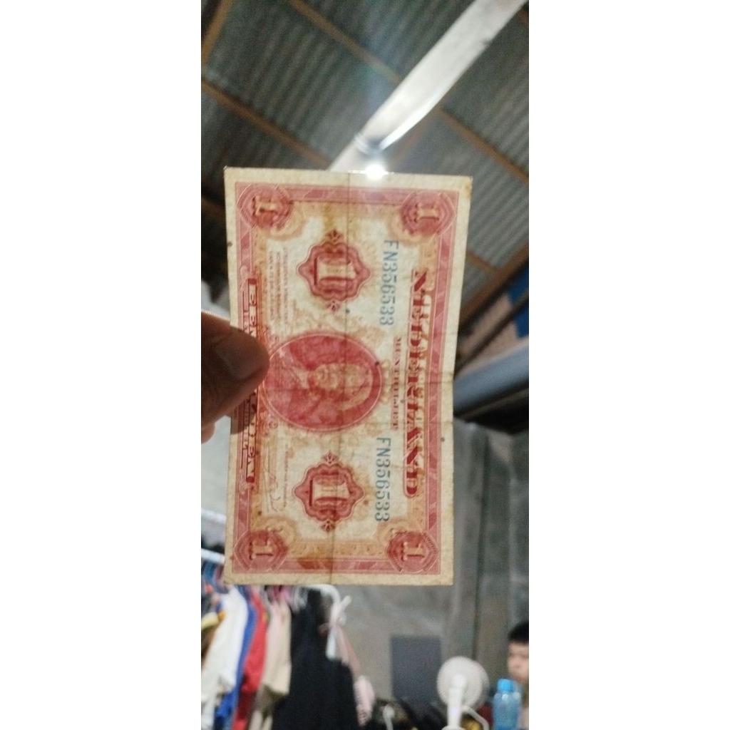 Nederland mublijet 1 gulden th 1943