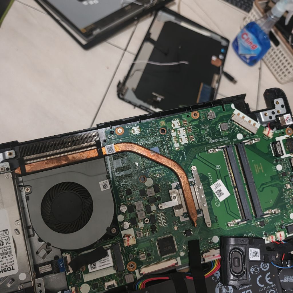 motherboard acer a315-42 ryzen 3 normal tested
