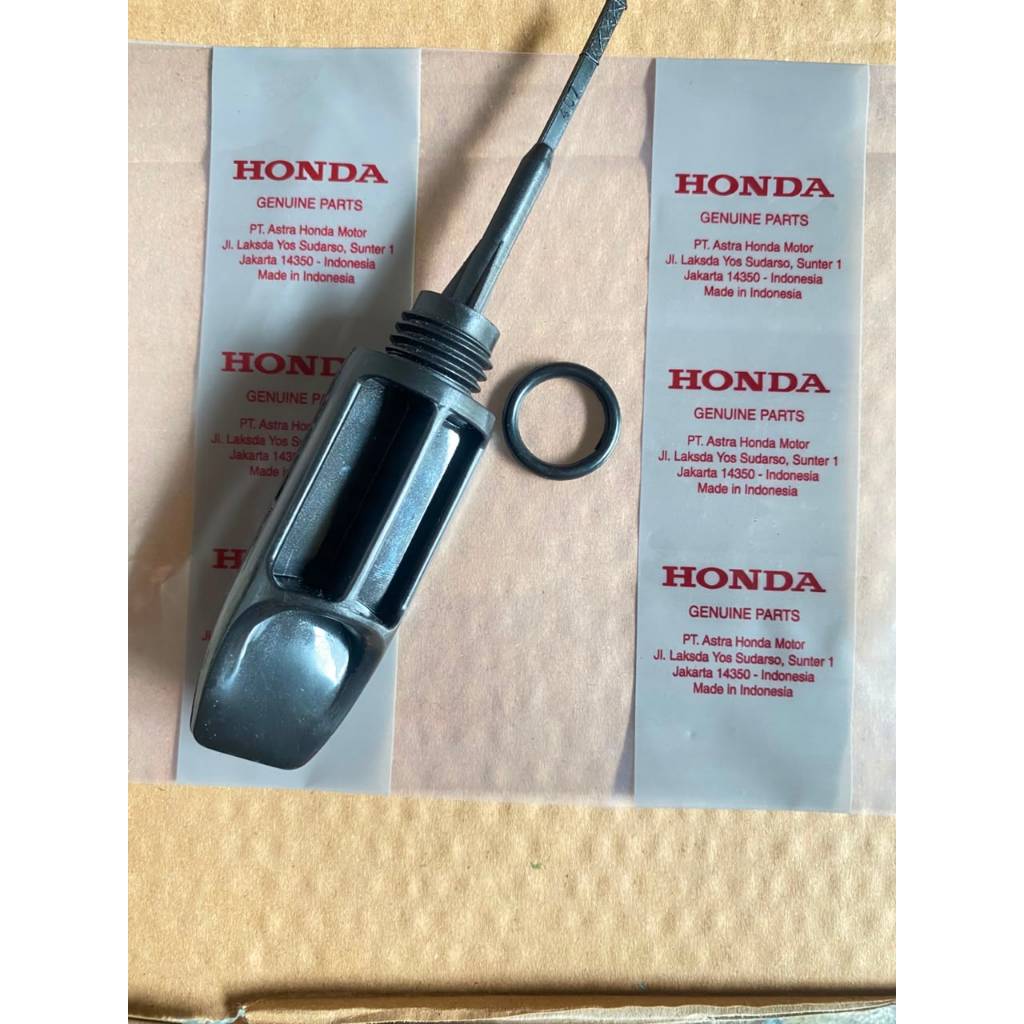 Colokan oli stick oli gauge oil level tutup oli atas Honda Genio Scoopy K2F Beat K1A