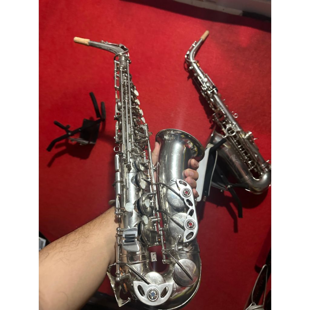 ALTO SAXOPHONE PEARL RIVER SILVER VINTAGE (SECOND)