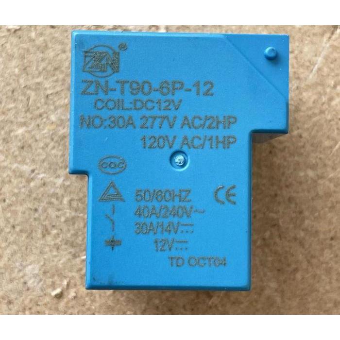 RELAY KODOK 12V 6PIN 30A ZN RILEI KODOK 12V 30A 12V 6 KAKI RELAY KODOK  ASLI ups stabilizer