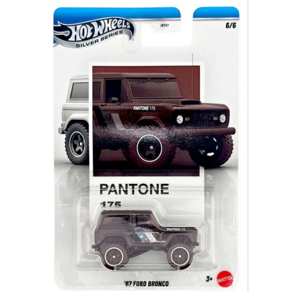 Hot Wheels Pantone Ford Bronco