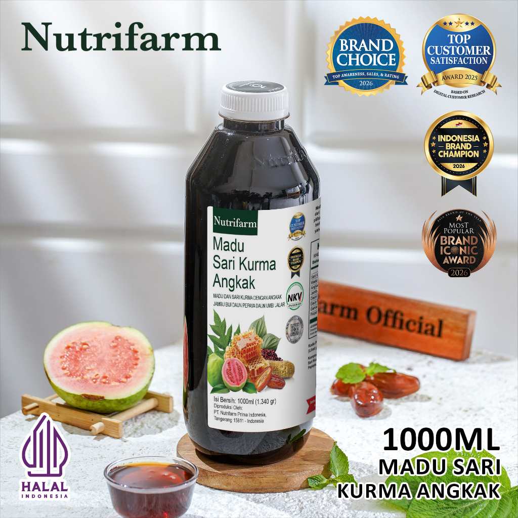 Nutrifarm Madu Sari Kurma Angkak 1000ml