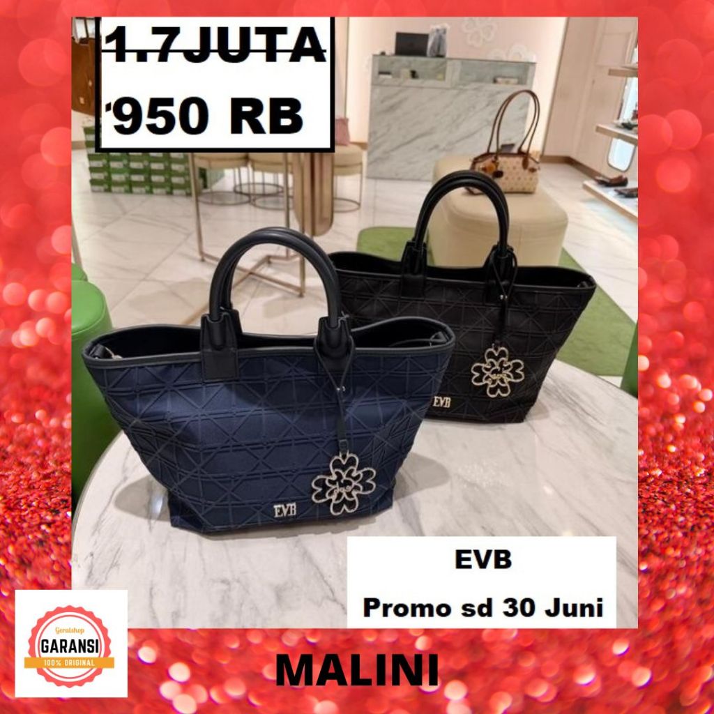 Tas wanita sale EVB satchel bag seri MALINI evb original 100%