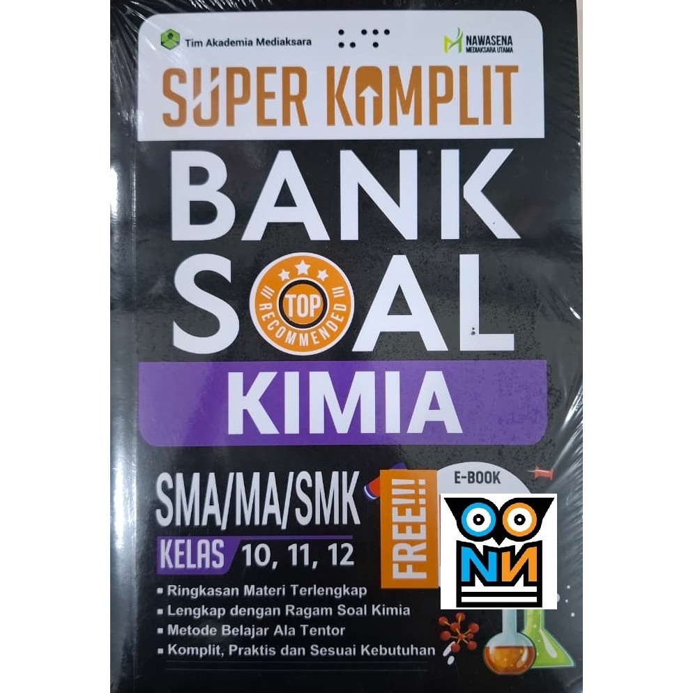 Super Komplit Bank Soal Kimia SMA Kelas 10, 11, 12