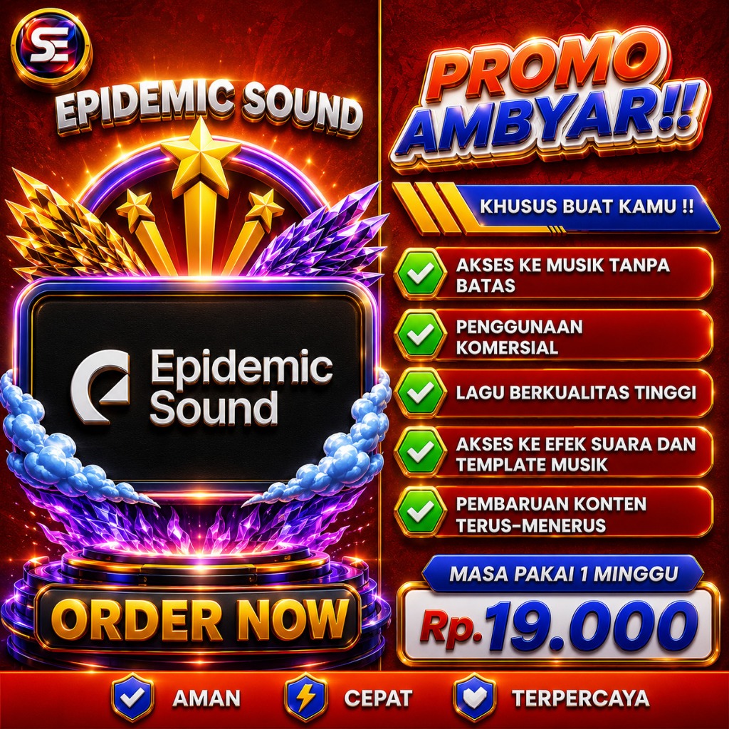 Epidemic Sound Premium : Tersedia Ribuan Assets Sound Effect, Backsound, Dll