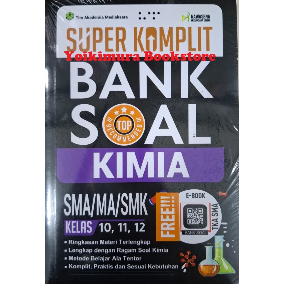 Super Komplit Bank Soal Kimia SMA Kelas 10, 11, 12