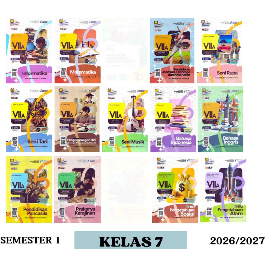 LKS SMP KELAS 7 KURIKULUM MERDEKA | LKS GRIYA PUSTAKA PERKASA SMP | LKS SEKAR GRIYA PUSTAKA SMP KELA