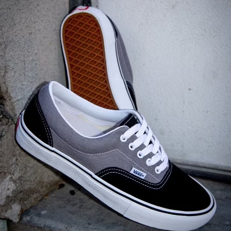 VANS ERA SKATE BLACK GRAY ORIGINAL