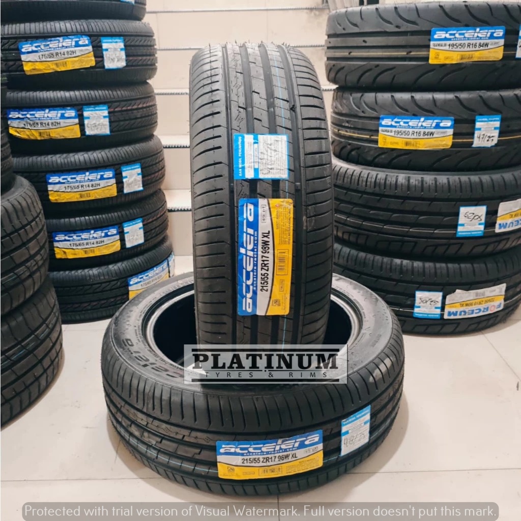 BAN TUBLES 215/55 R17 ACCELERA IOTA EVT II BAN BARU ACCELERA IOTA EVT 215 55 R17