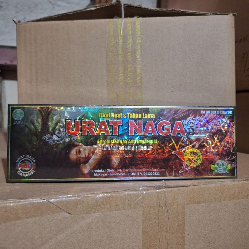 Kotak U Naga Black Blister
