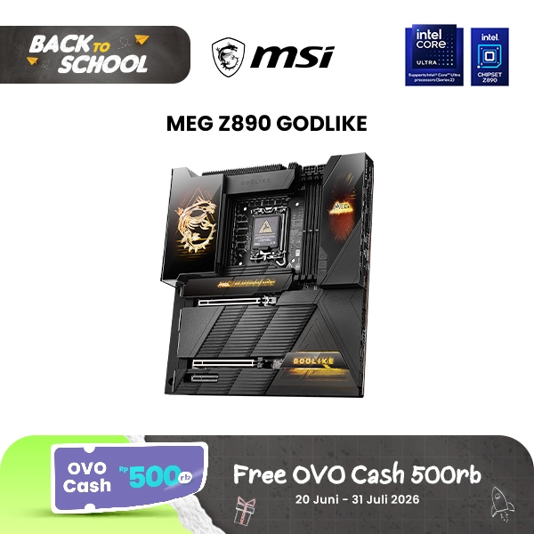 Motherboard MSI MEG Z890 GODLIKE (LGA1851, Z890, DDR5, USB3.2, SATA3)