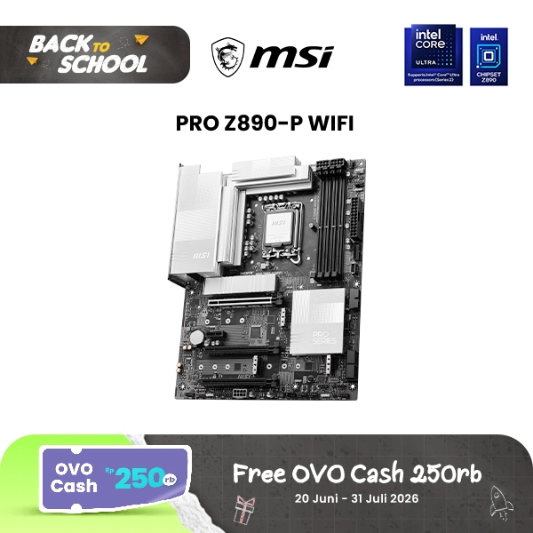 Motherboard MSI PRO Z890-P WIFI (LGA1851, Z890, DDR5, USB3.2, SATA3)