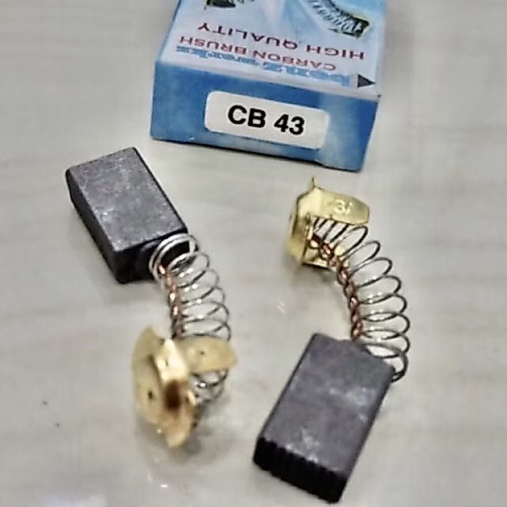 kool CB 43 BENZ Carbon brush cb43 arang Kol carbon mesin bor hitachi 16mm cb043 cb 043 bagus murah k