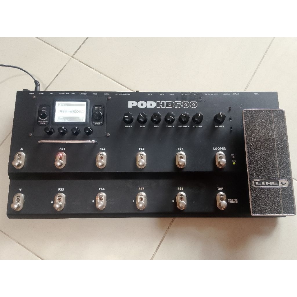 Efek Gitar Line 6 POD HD500