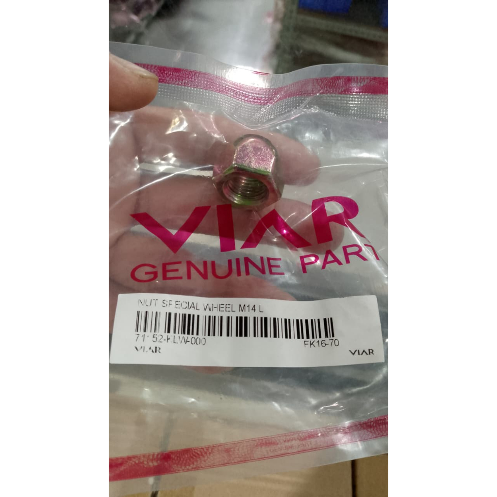MUR KIRI PELEK VIAR KARTA RODA TIGA 300 cc - NUT SPECIAL WHEEL M14 L	FK16-70	71152-KLW-000	KARYA 300