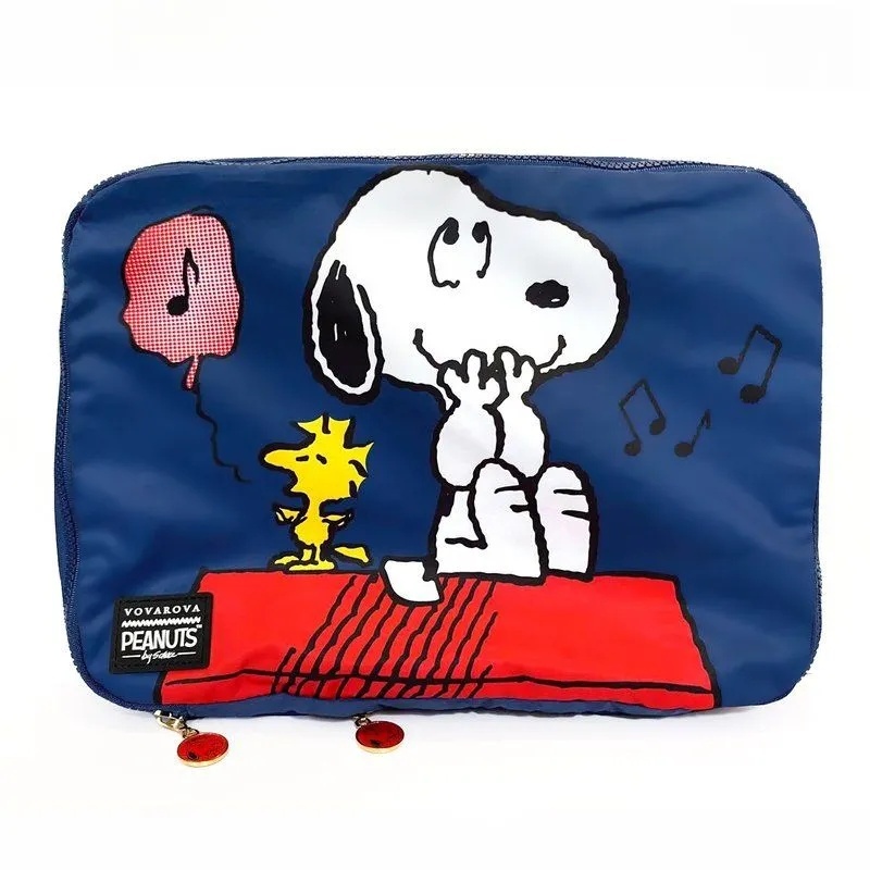 Tas Organizer Travel Snoopy Jepang Expandable Kapasitas Besar Tas Pakaian Toiletry Portable