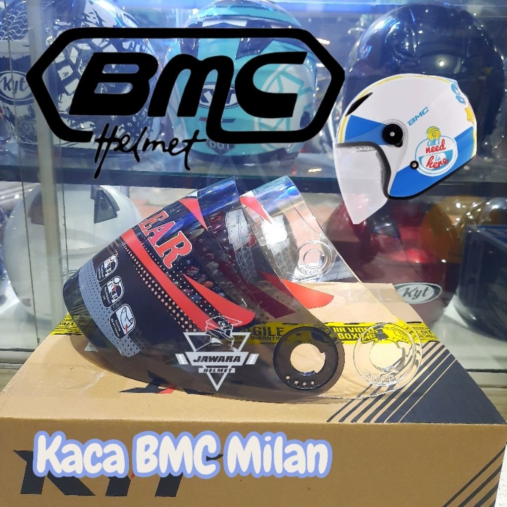Visor Helm BMC MILAN | Kaca BMC MILAN