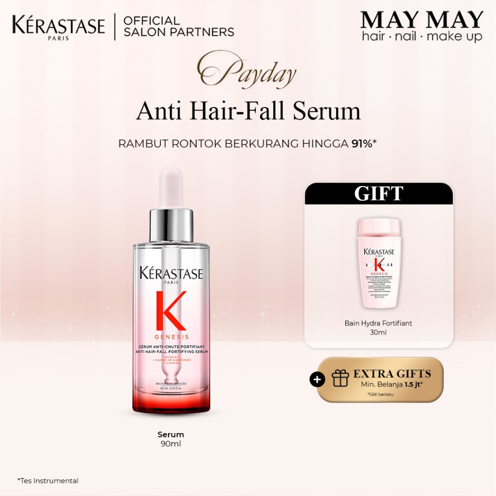 [READY STOCK] Kerastase Genesis Serum 90ml Serum Anti Rontok & Patah