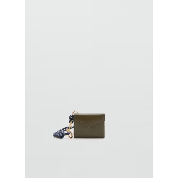 Mango Climb Rope Carabiner Card Holder in khaki