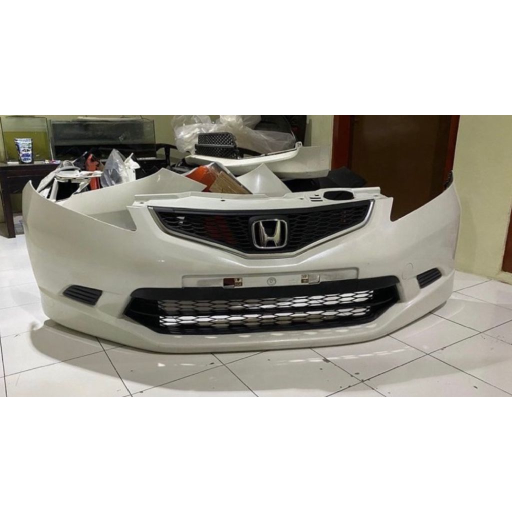 bumper bemper honda jazz rs 2010 2011 original set