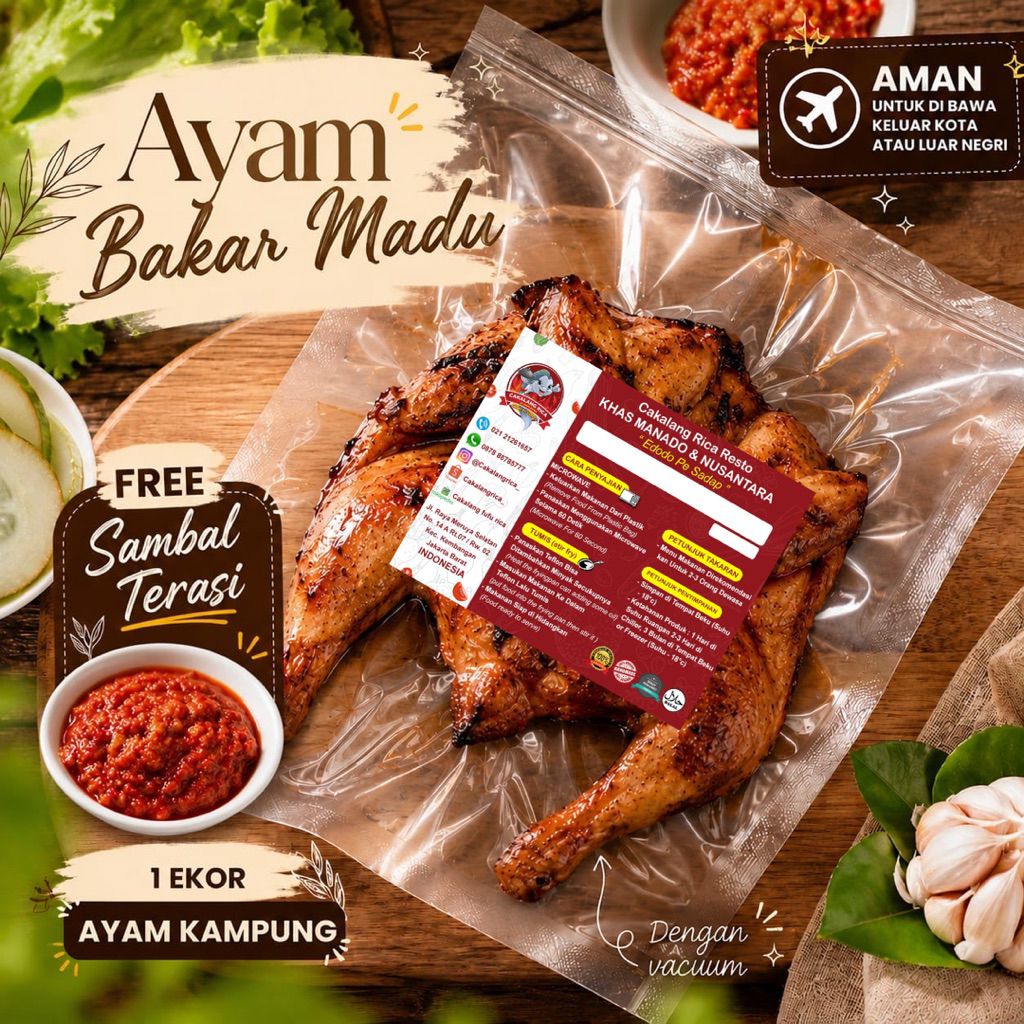 Ayam Kampung Bakar Madu