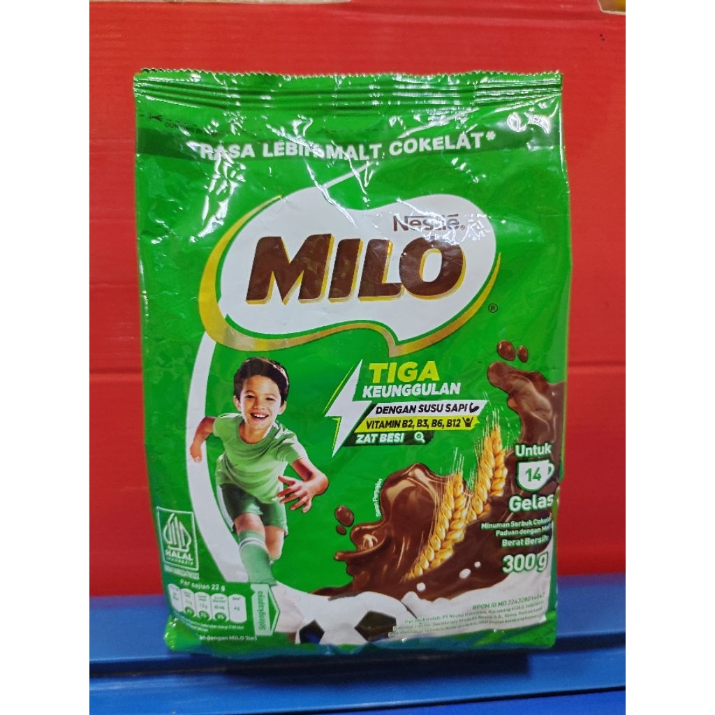 Nestle Milo 300gr ( untuk 14 gelas )