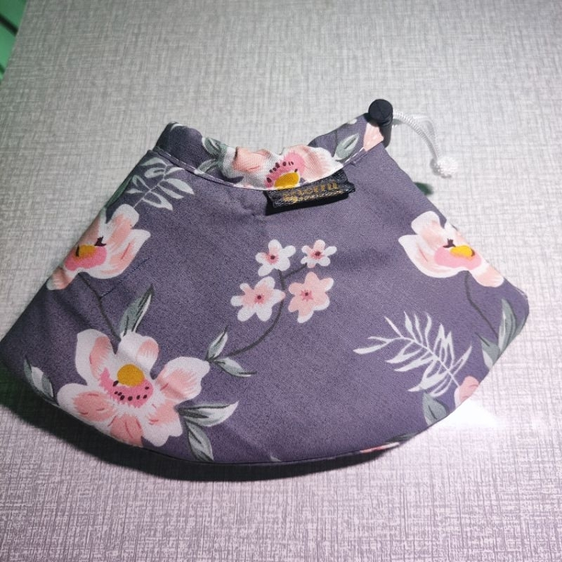 pet collar corong busa kain kucing dan anjing